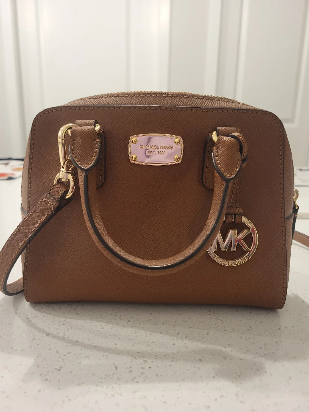 Michael Kors Satchel Bag - Brown image indicator(5)