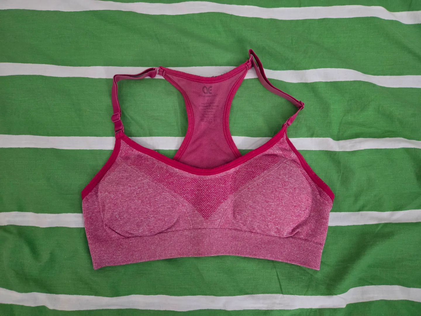 Pink Sports Bra thumbnail
