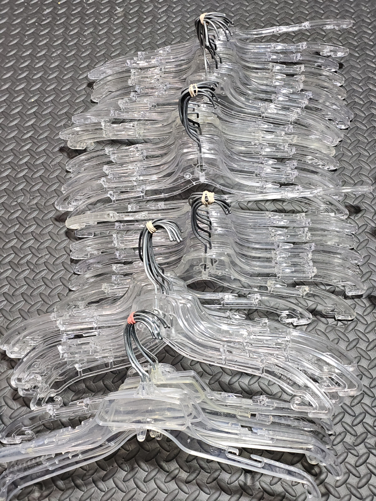 Acrylic Clear Plastic Hangers