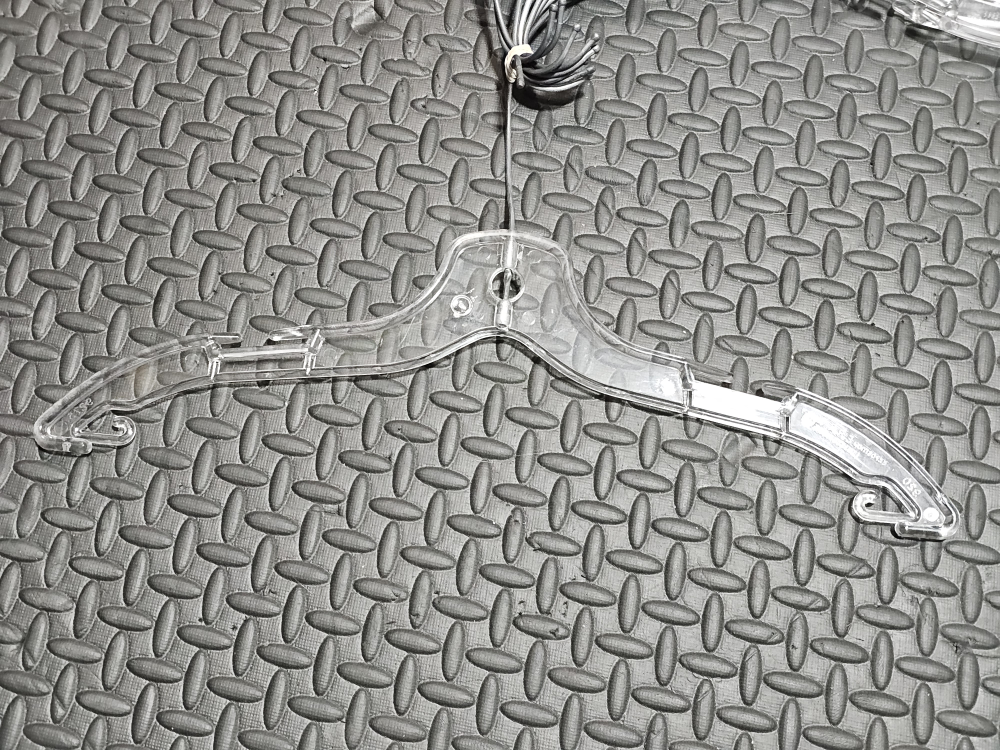 Acrylic Clear Plastic Hangers - photo 2