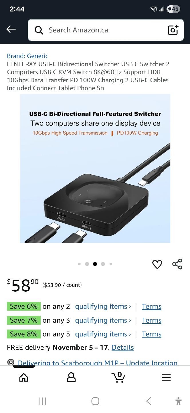 USB-C Bidirectional Switcher - photo 2