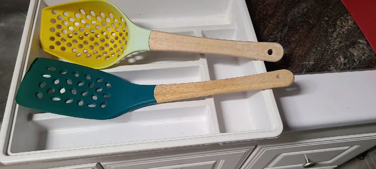 Edgar Kitchen Utensils - Slotted Spoon & Spatula thumbnail