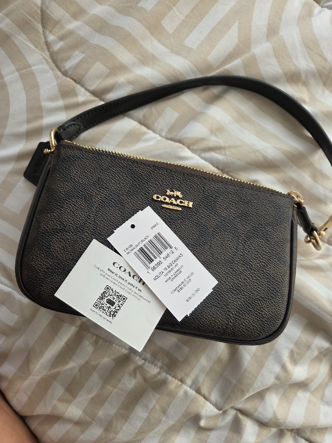 Coach Nolita 19 in Signature Canvas