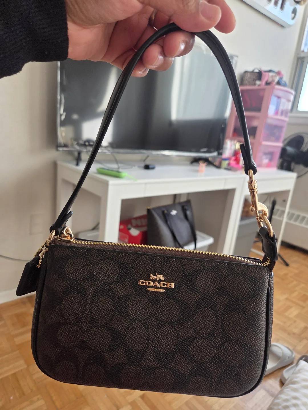 Coach Nolita 19 in Signature Canvas image indicator(3)