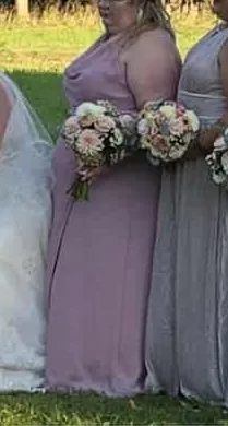 Celebrate DB Studio Sleeveless Crinkle Chiffon Sheath Dress image indicator(3)