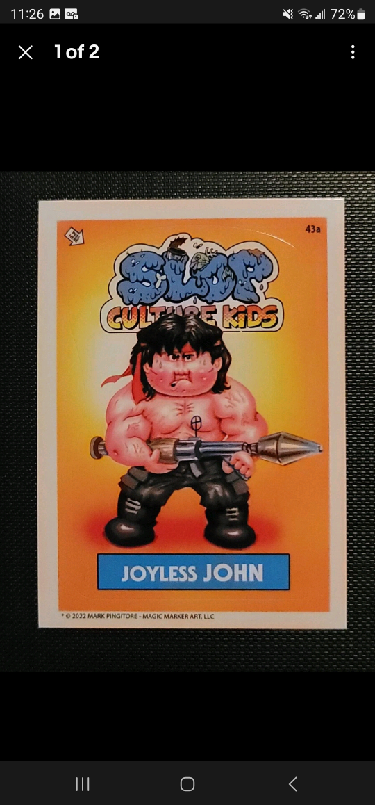 Rambo Sylvester Stallone SPOOF Slop Culture Kids