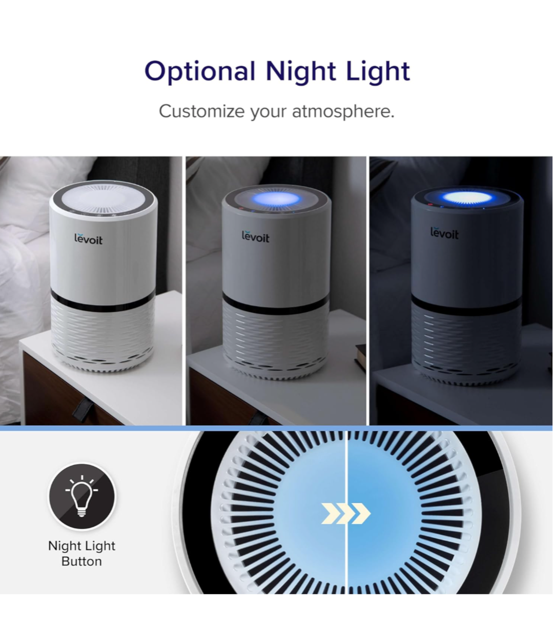 Levoit LV-H132 Air Purifier - NEW Filter Included - photo 4