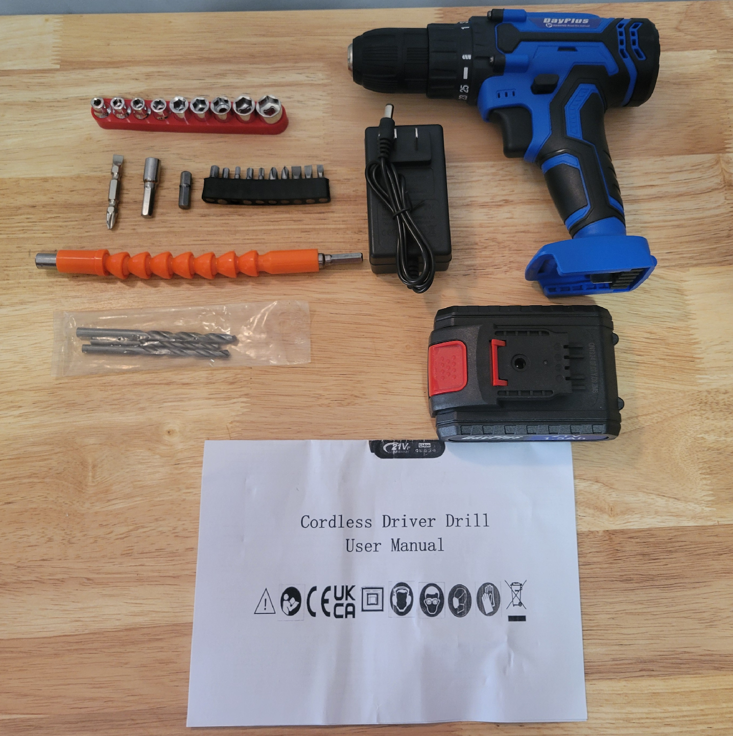 Cordless Driver Drill Different Sets - photo 2