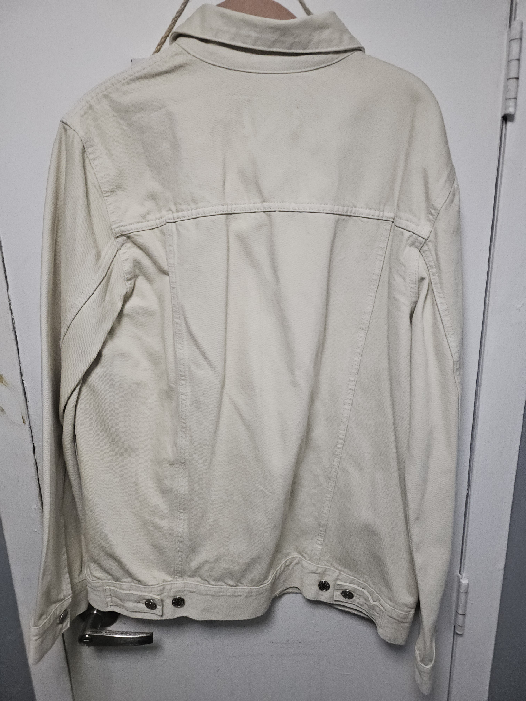 Weekday Kore Denim Jacket - Beige, Size M - photo 2