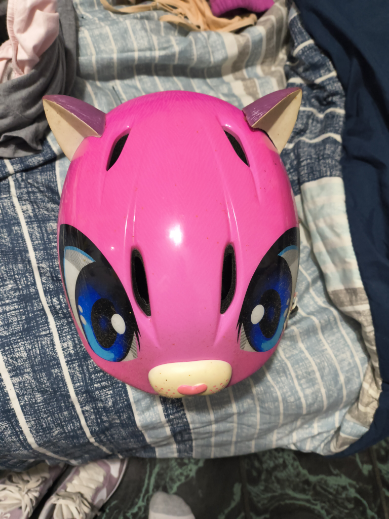 Pink Animal Kids Helmet