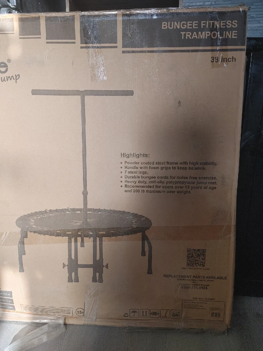 AirZone Jump Bungee Fitness Trampoline - 36 inch image indicator(3)