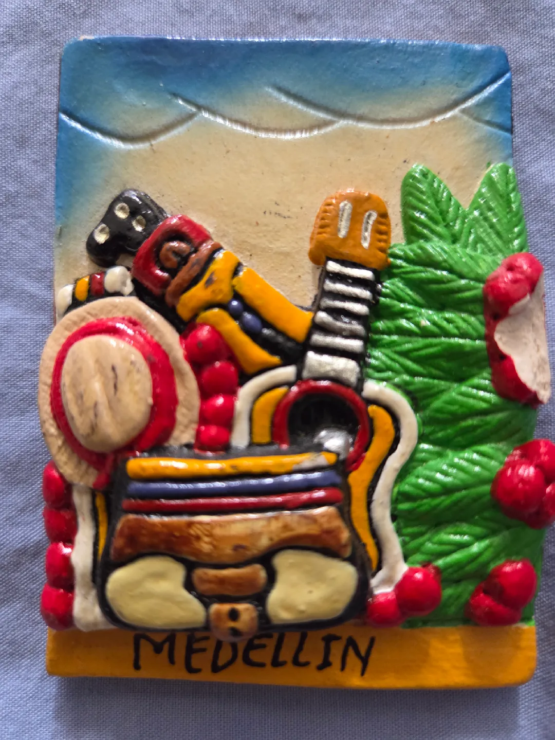 Medellin Souvenir Fridge Magnet 🎃 thumbnail