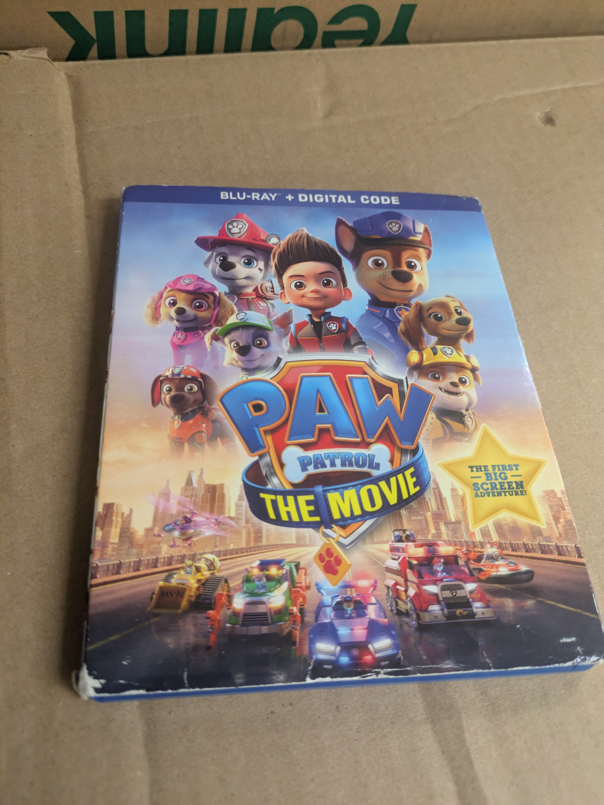 Paw Patrol: The Movie Blu-ray + Digital Code