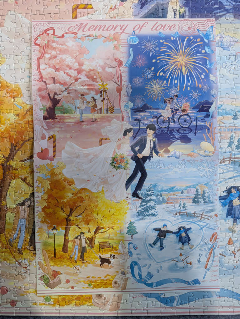 MomiBook Memory of Love 1000 Piece Puzzle - photo 4