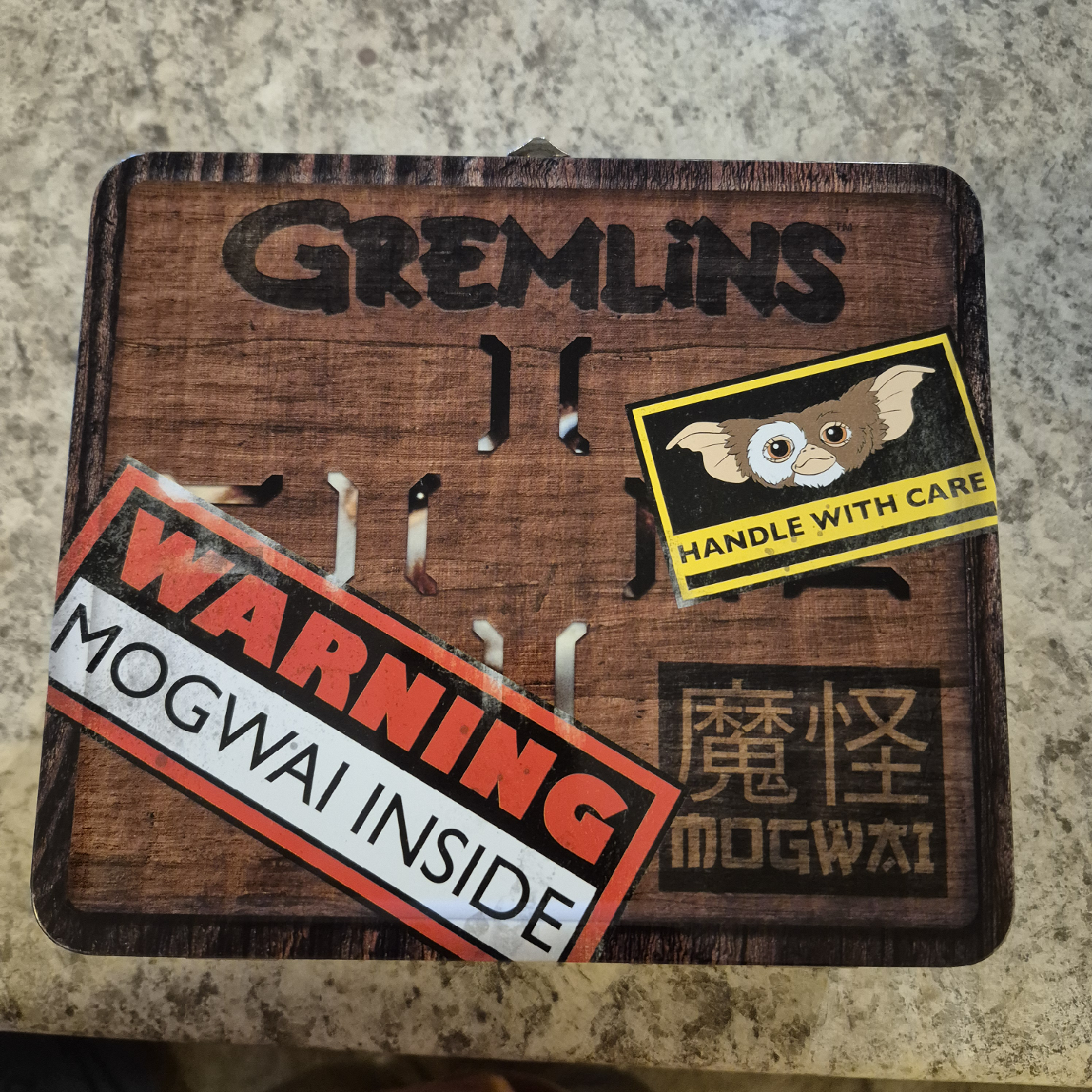 Gremlins Mogwai Metal Lunch Box