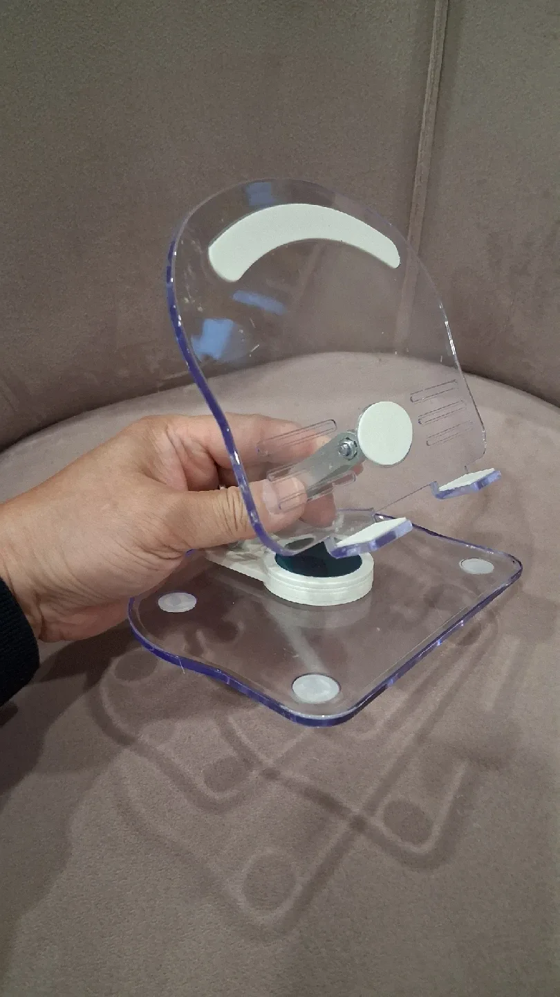 Phone Stand Tablet Holder, 360° Rotatable Acrylic image indicator(7)