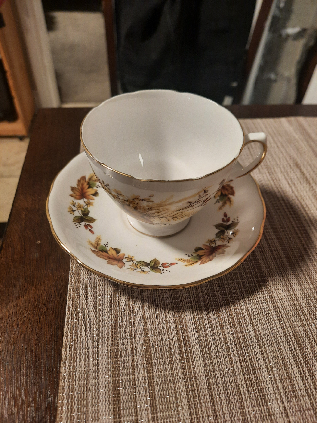 Royal Albert Autumn Teacup and Saucer Set
