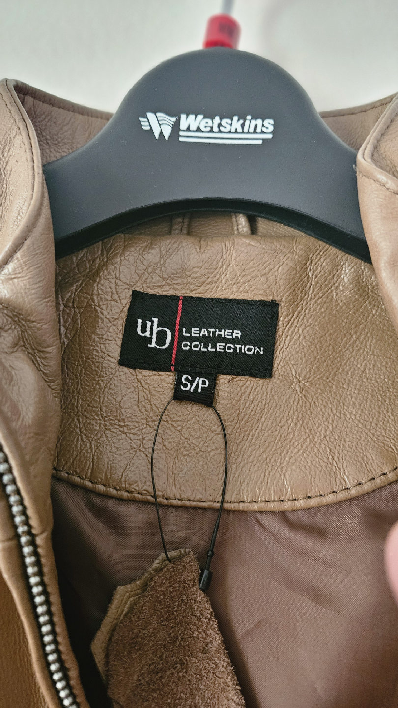 UB Leather Collection Jacket - Size S