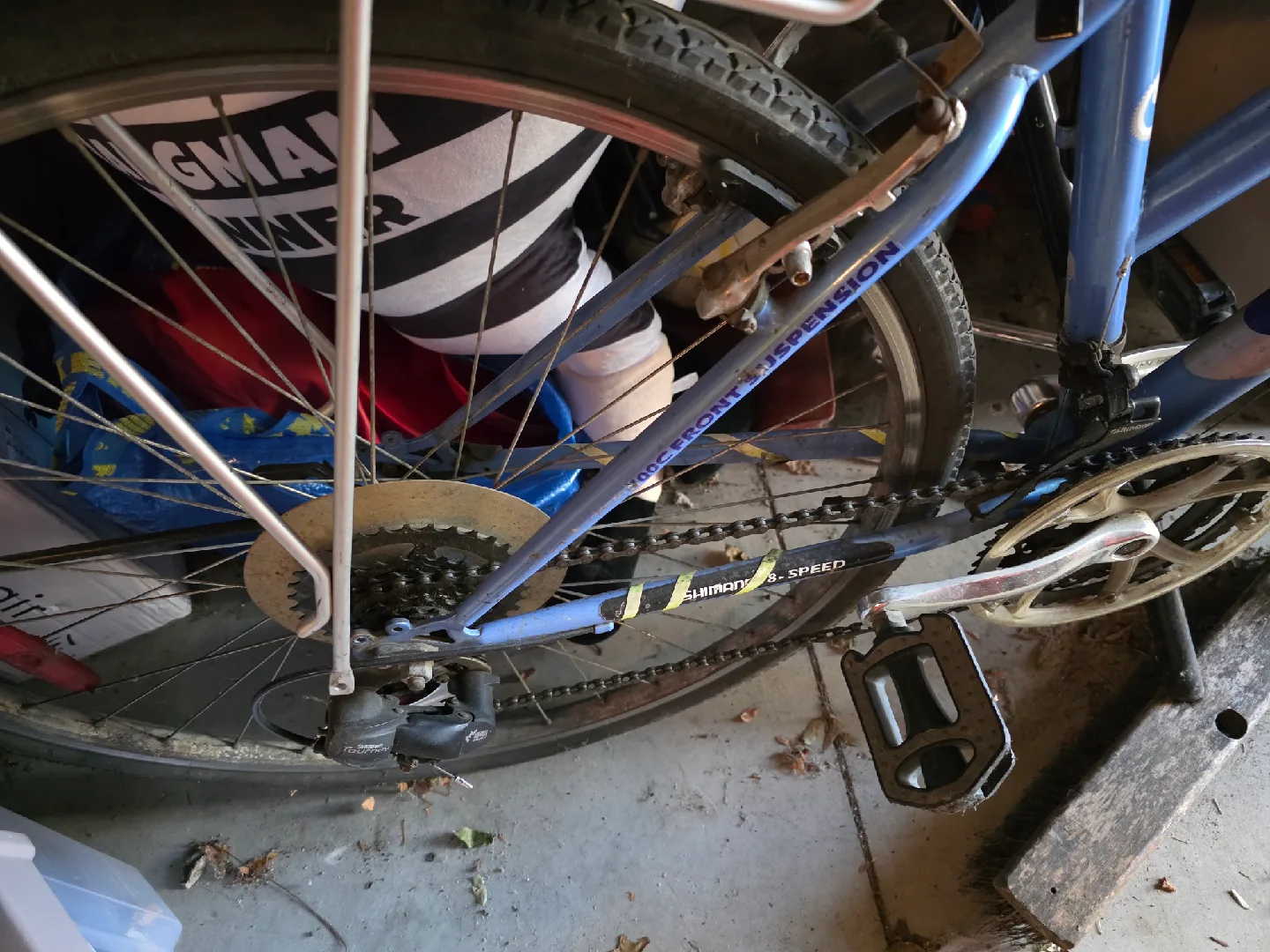 Supercycle Solaris Bike - Blue/Silver image indicator(6)