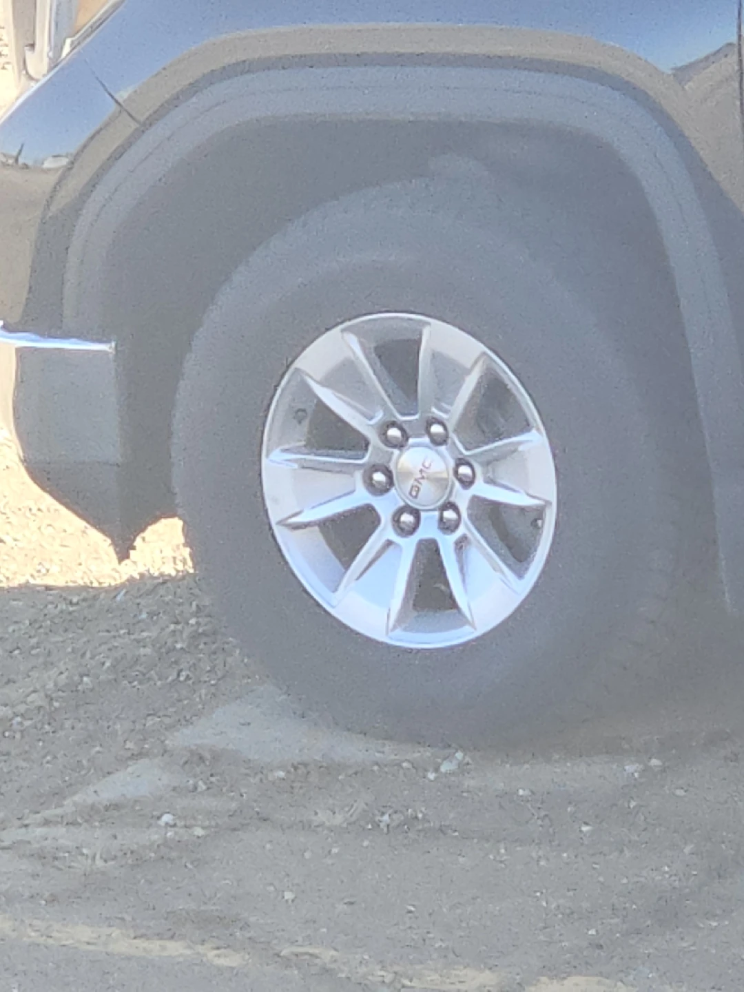 2017 GMC 17inch rims and tires