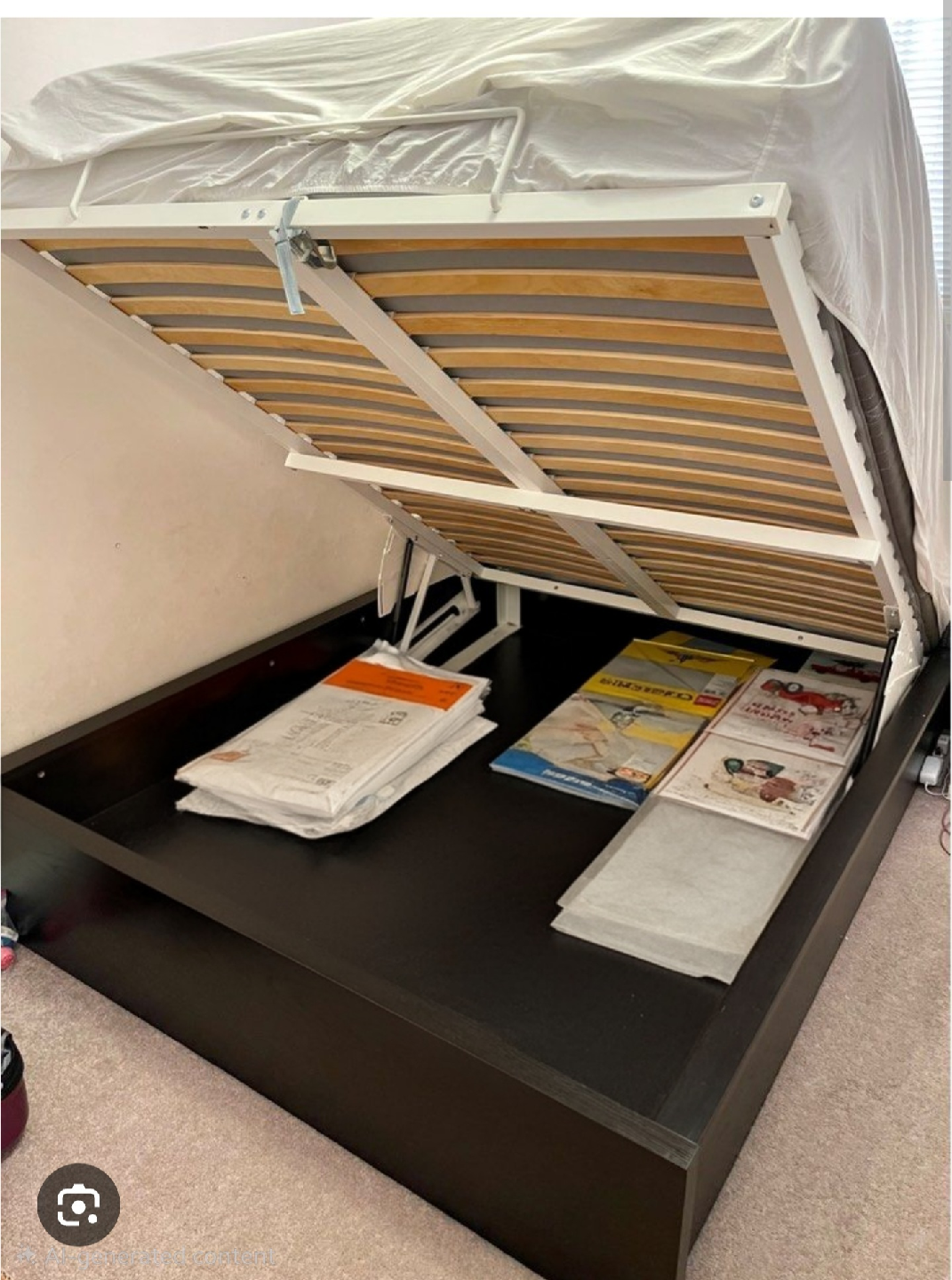 IKEA Malm Bed Frame with Storage - photo 2