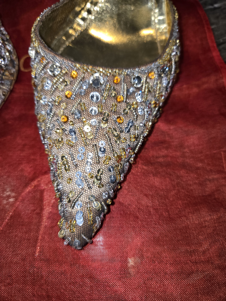 Rene Caovilla Embellished Slingback Heels - photo 2