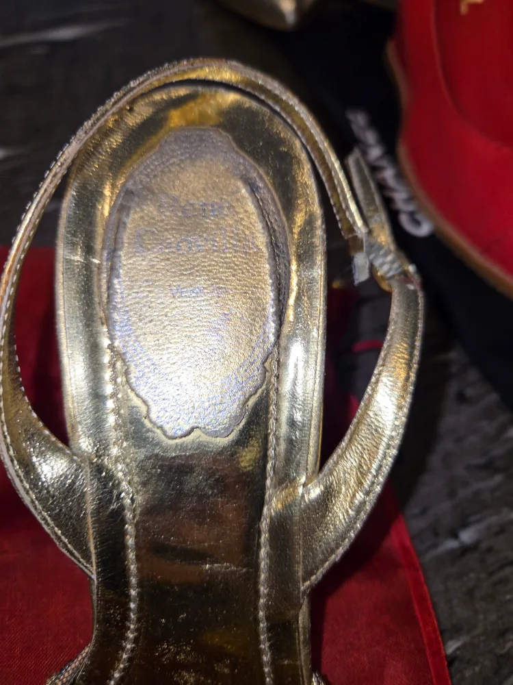 Rene Caovilla Embellished Slingback Heels image indicator(3)