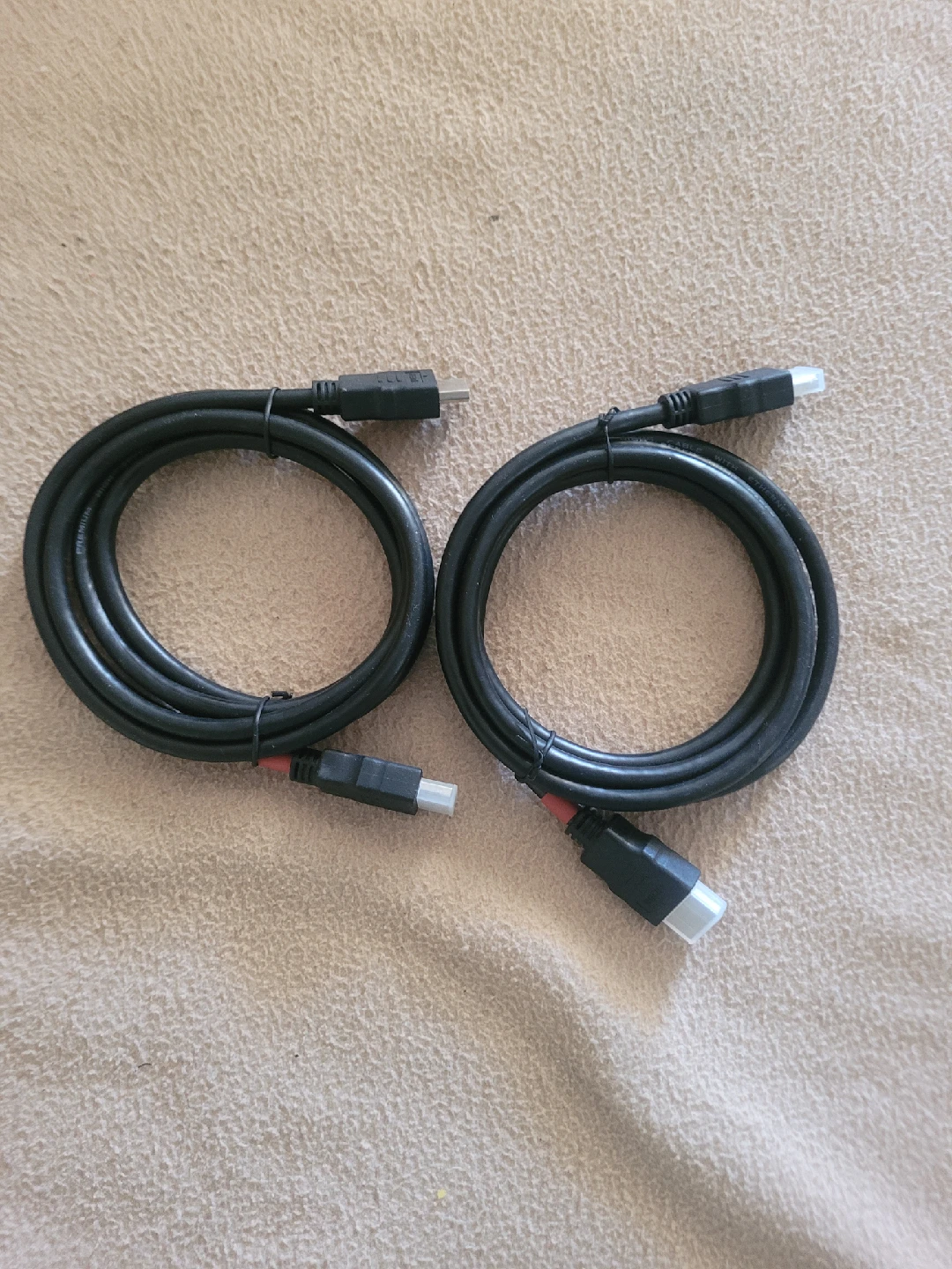 Two Black HDMI Cables🎃