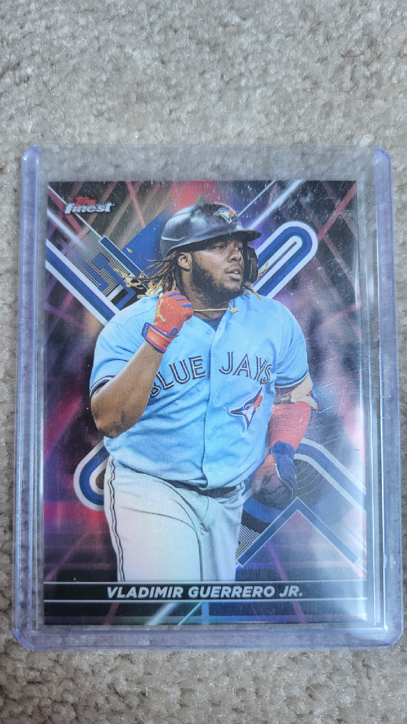 Vladimir Guerrero Jr. Topps Finest Baseball Card