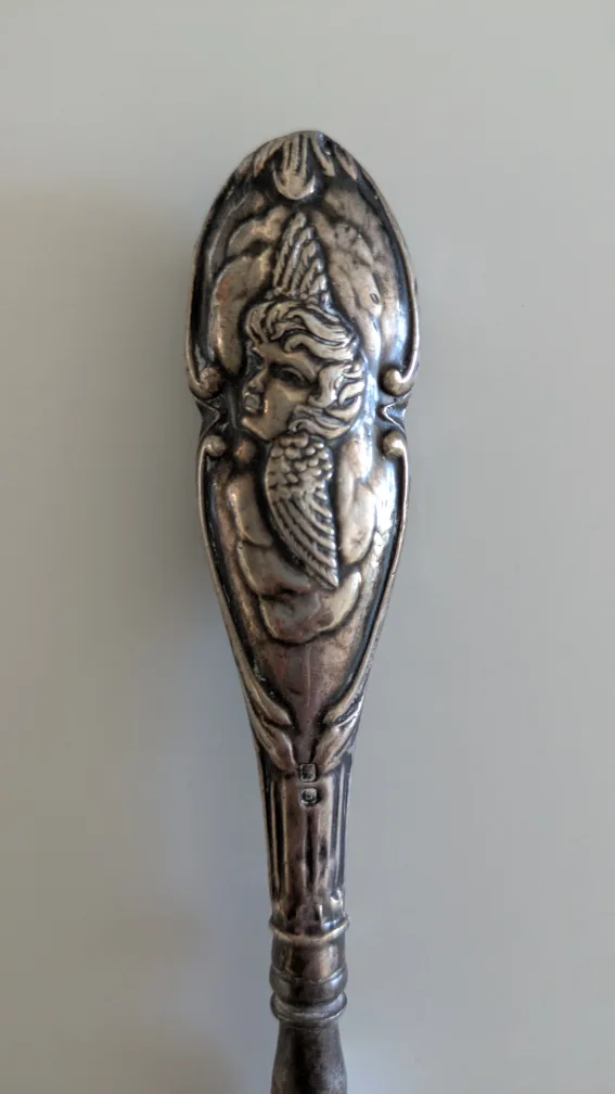 Antique Sterling Silver Button Hook image indicator(4)