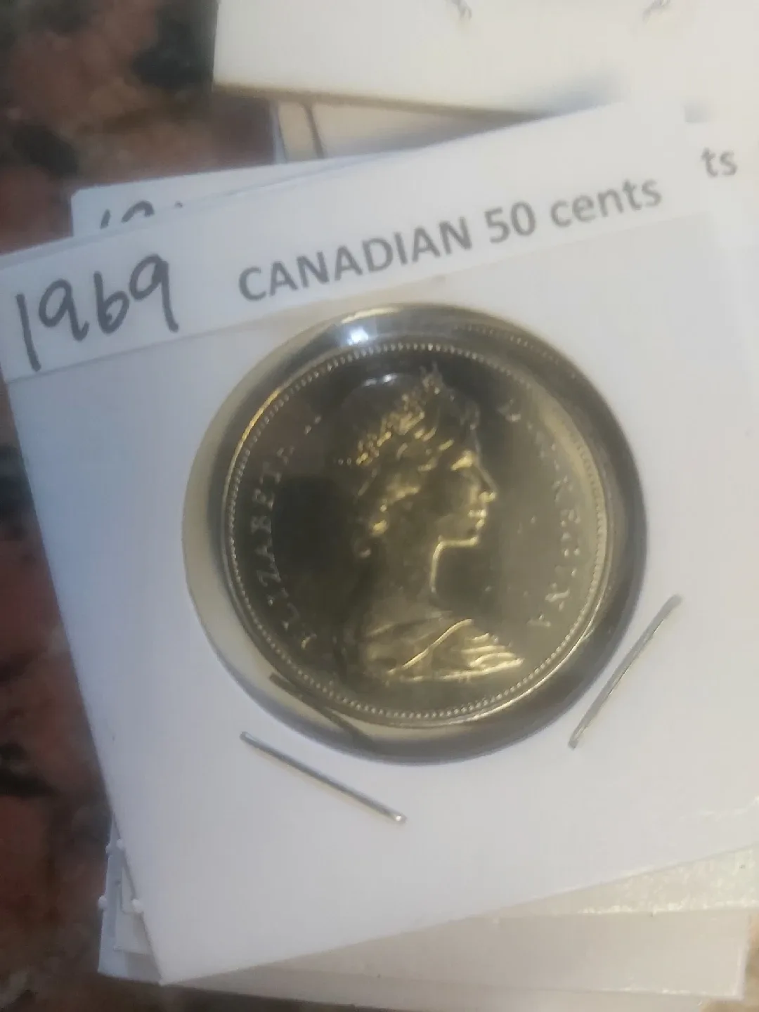 Vintage Canadian 50 Cents Coins image indicator(2)