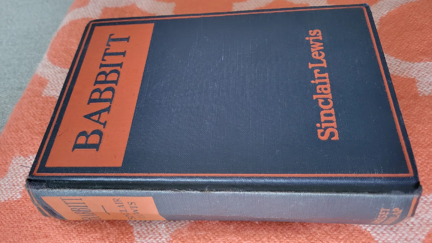 Babbitt by Sinclair Lewis copyright 1922 image indicator(5)