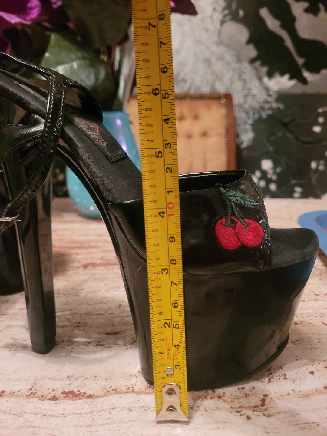 Pleaser Black Platform Heels, Size 7🥕 - photo 5
