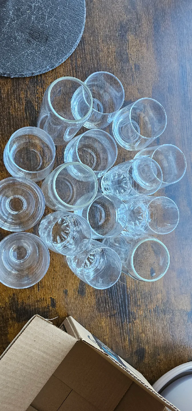 Clear Glass Shot Glasses thumbnail