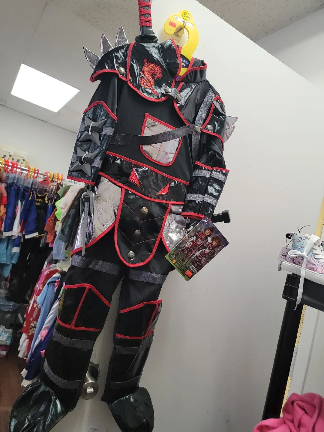 Kids' Ninja Costume Size 3/4 New thumbnail