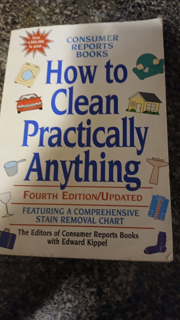 How to Clean Practically Anything Book