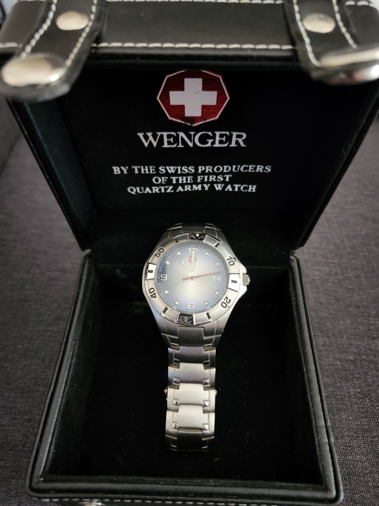Mens watch, Wegner swiss army watch - photo 2