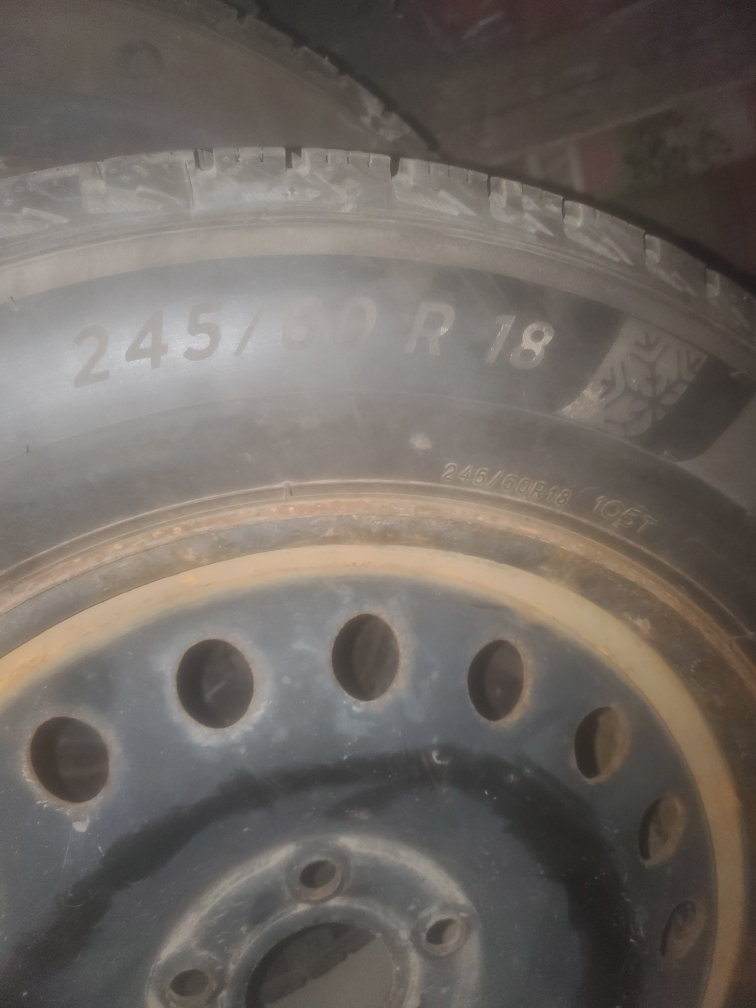 Michelin Winter 245/60R18 Tires - photo 3