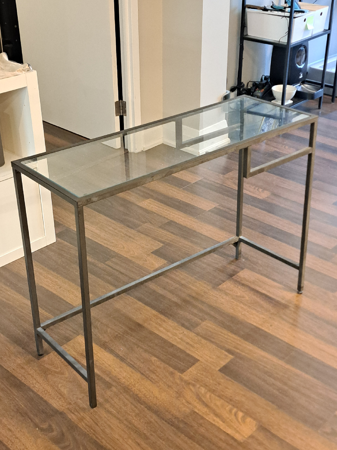 VITTSJÖ Glass Top Table