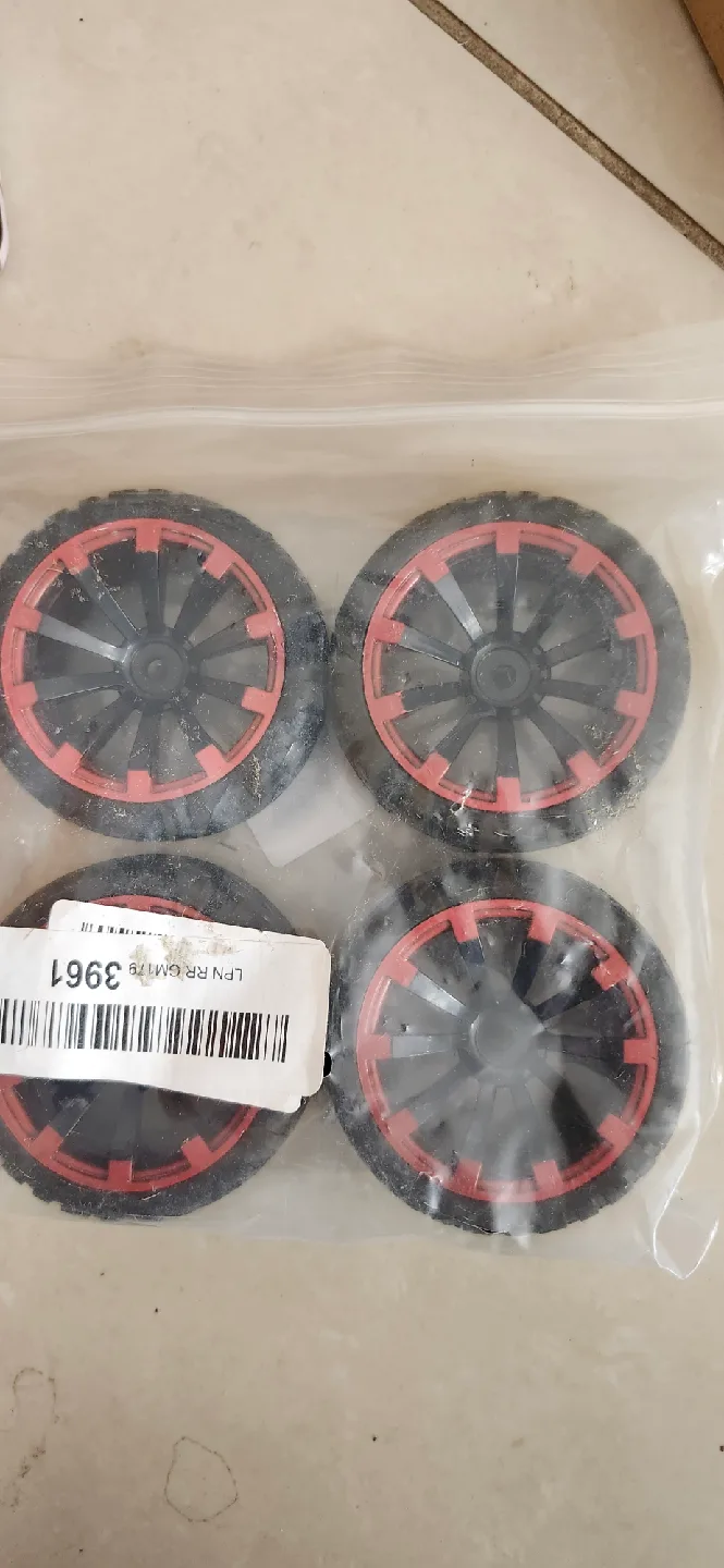 4Pack OD 2.55" 12mm tire set1/10 RC  Touring Drift Car thumbnail