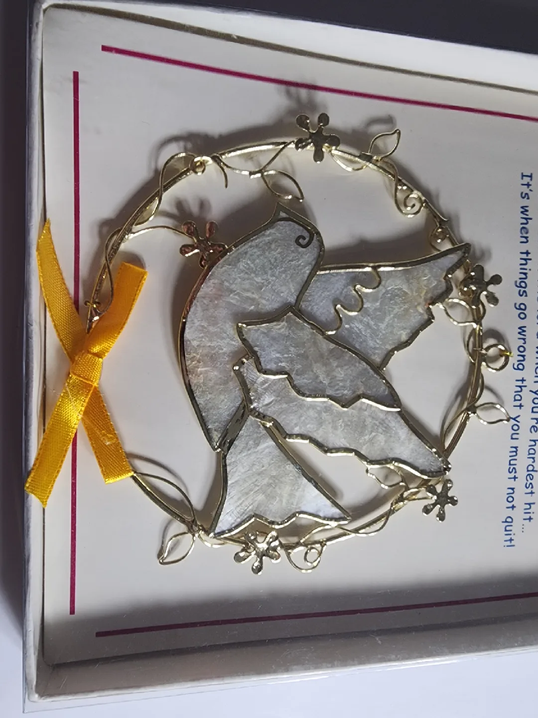 Nordlys Capiz Shell Gift Card Suncatcher image indicator(2)