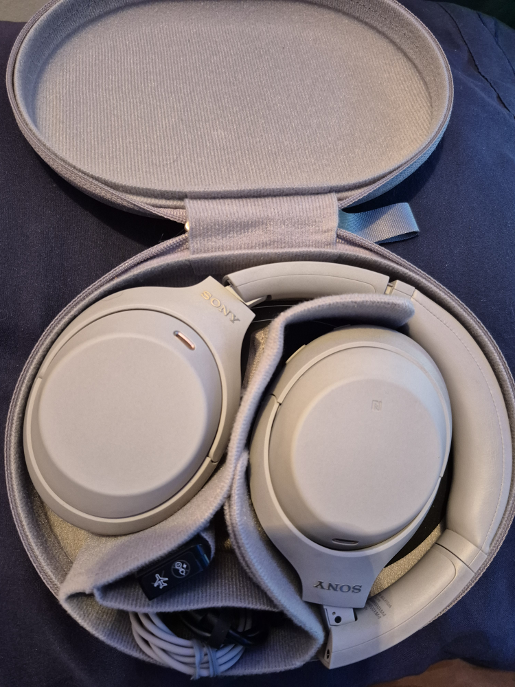 Sony WH-1000XM4 Wireless Noise Cancelling Headphones - Grey