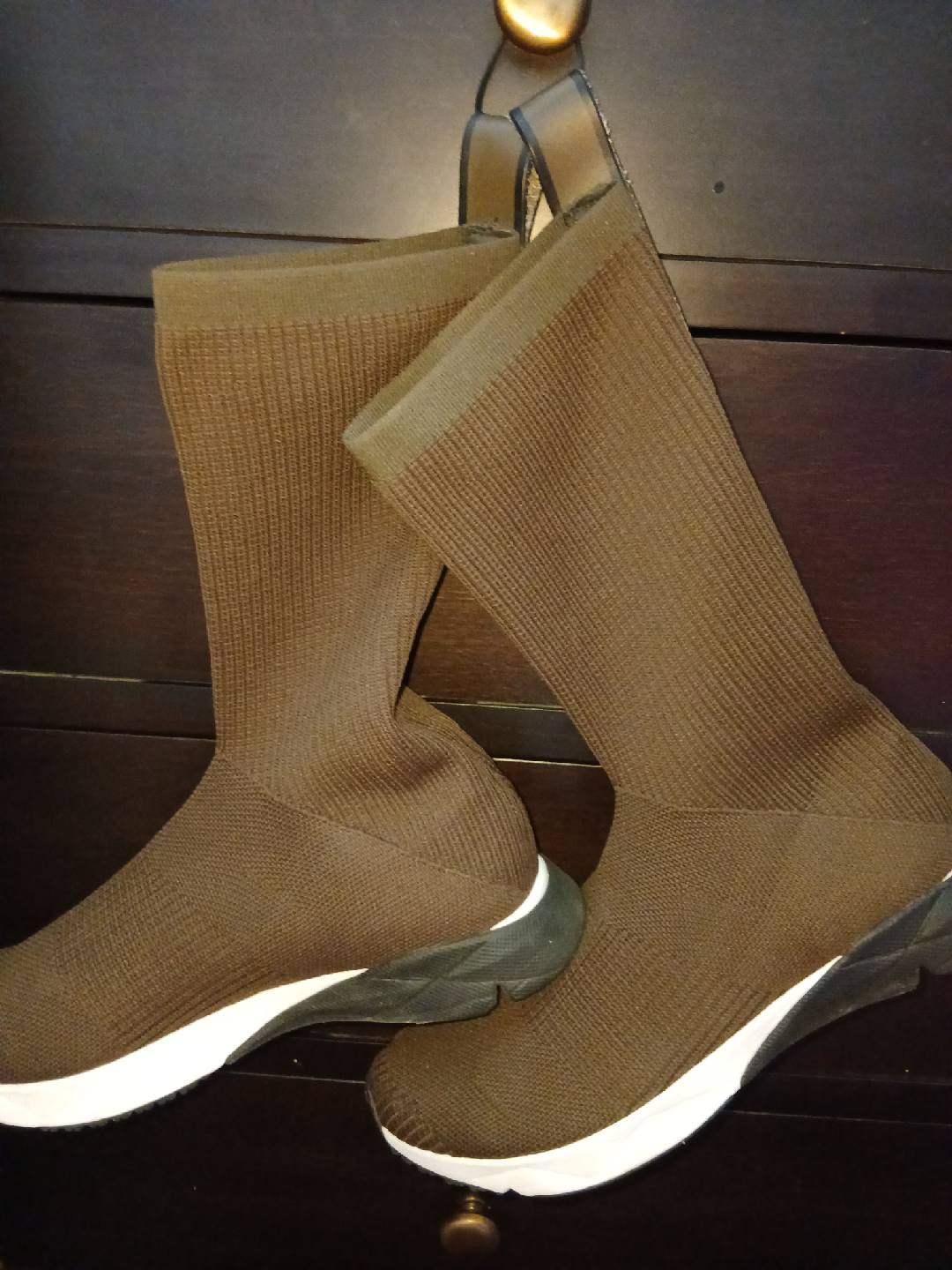 Reebok Sock Sneakers, Brown