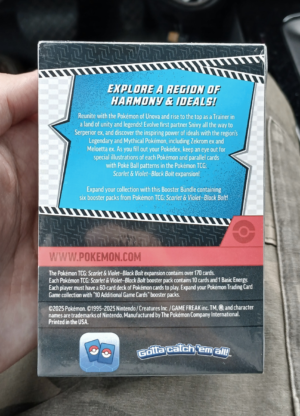 Pokémon TCG: Scarlet & Violet [Black Bolt Booster] *NEW* - photo 2