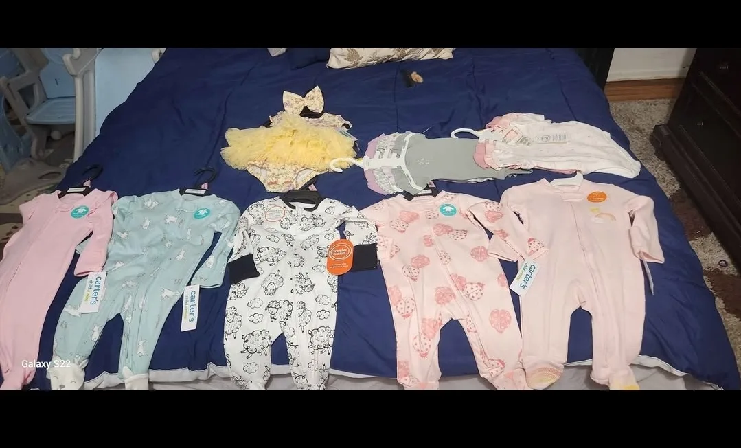 Baby Clothes Bundle - Carter's, Wonder Nation, 0-3 Months image indicator(2)