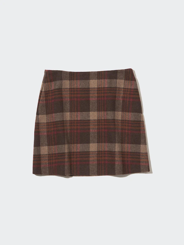 NWT Uniqlo Wool Blend Mini Skirt - Size 6