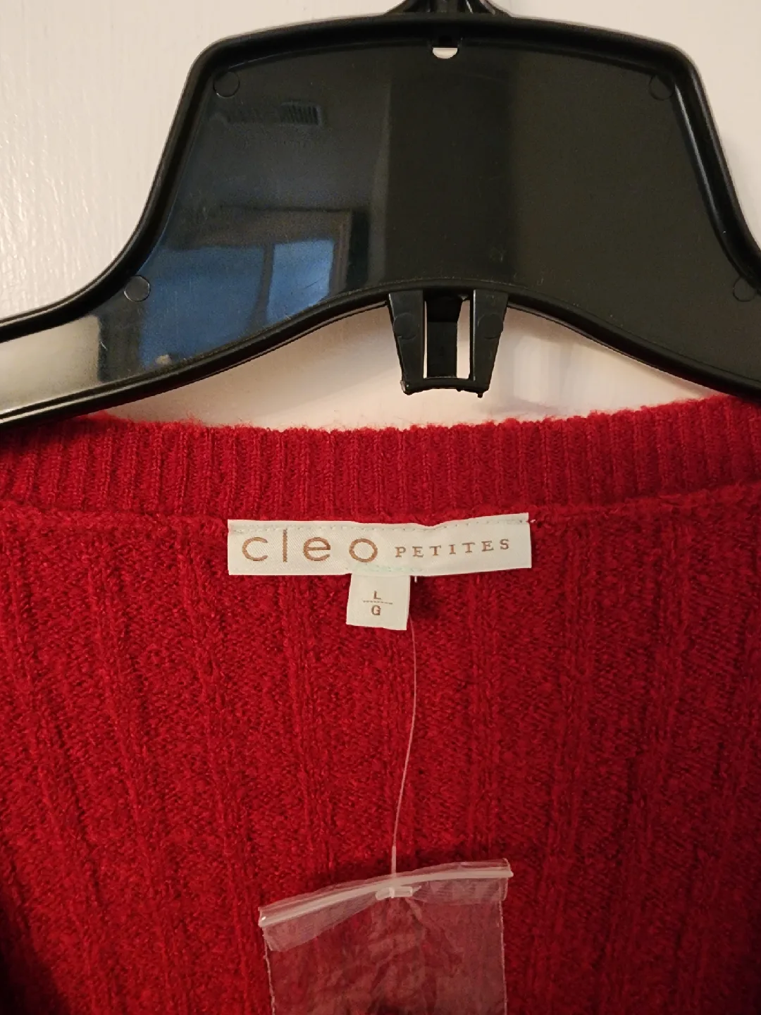 Cleo Petites Red Sweater - Size L image indicator(3)
