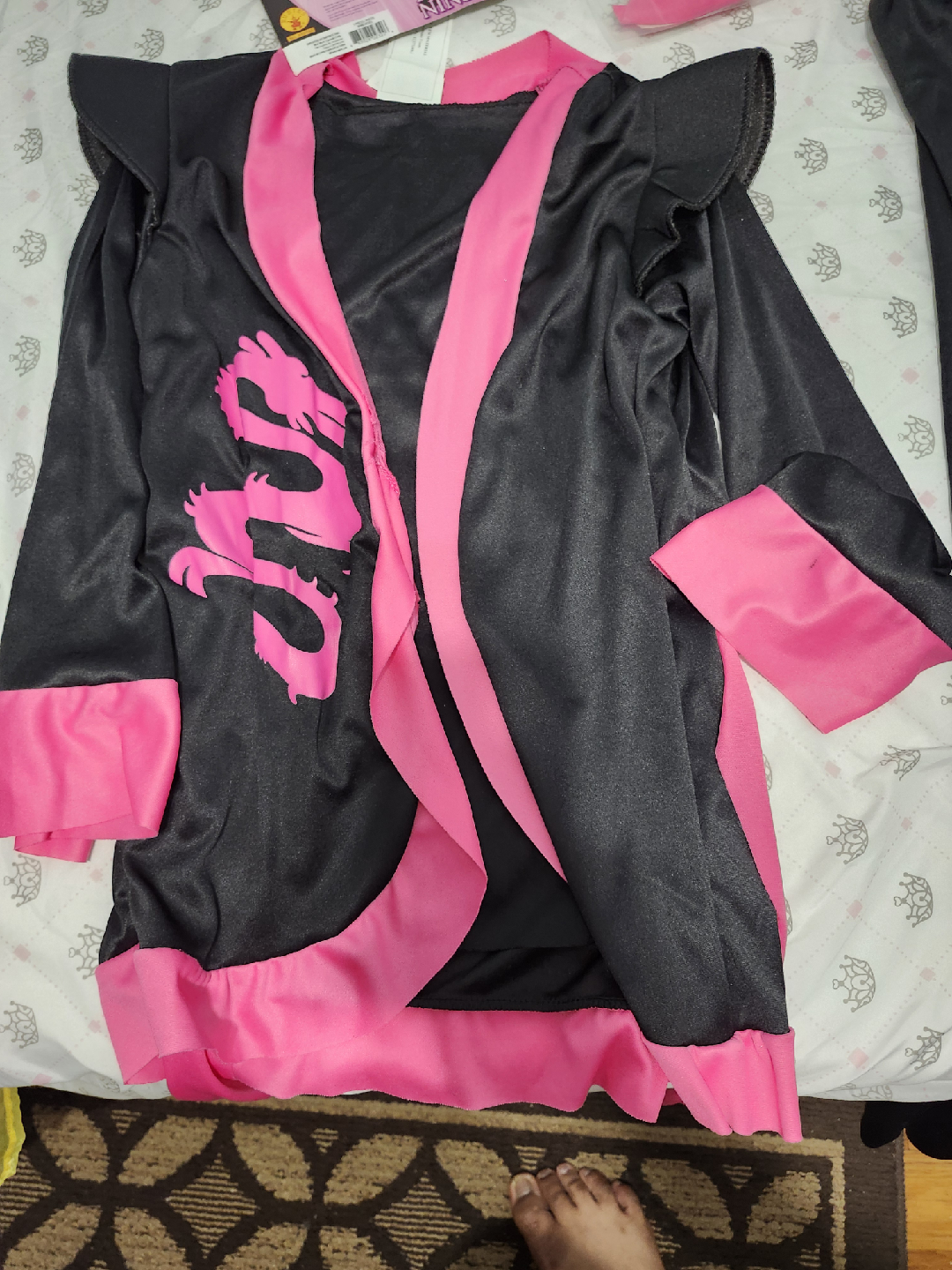 Halloween Pink Ninja Rose Costume - Large (10-12) - photo 2