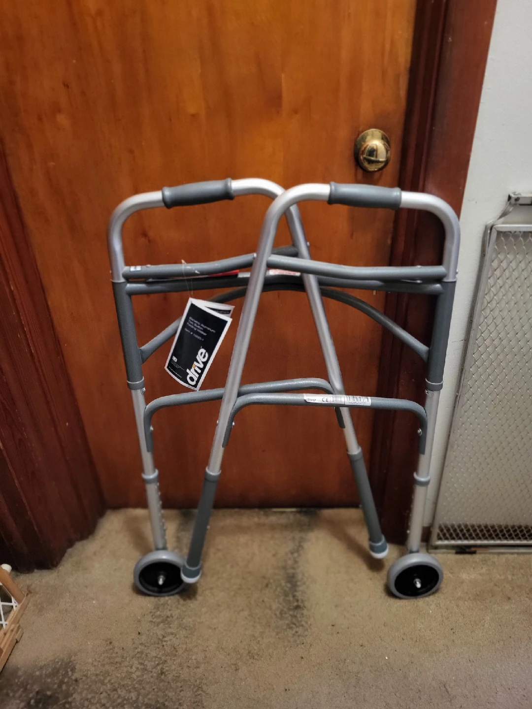 Drive Folding Walker with Wheels - photo 2