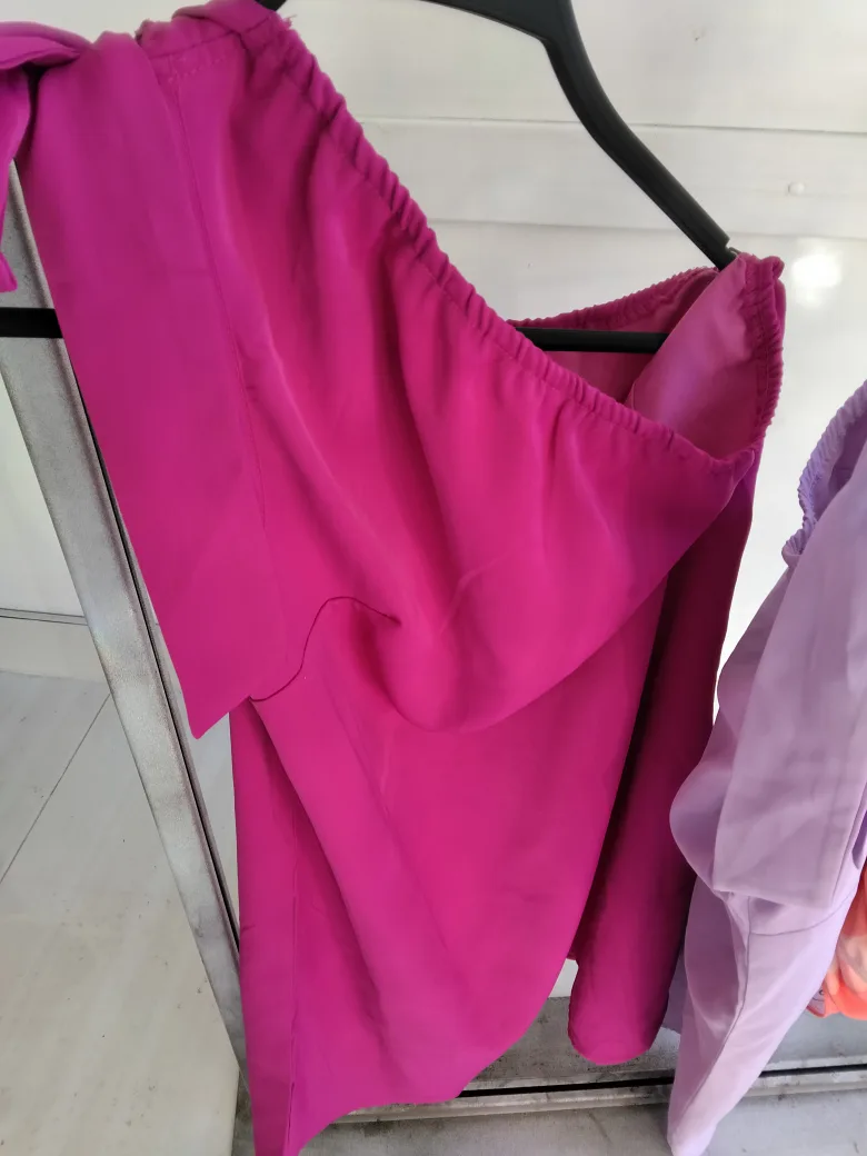 Clothing Lot: Pink Top & Striped Swimsuit image indicator(2)